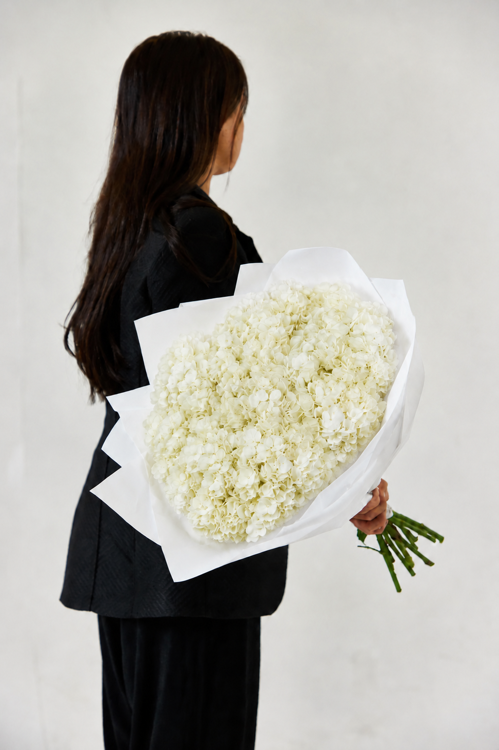Hydrangeas in White