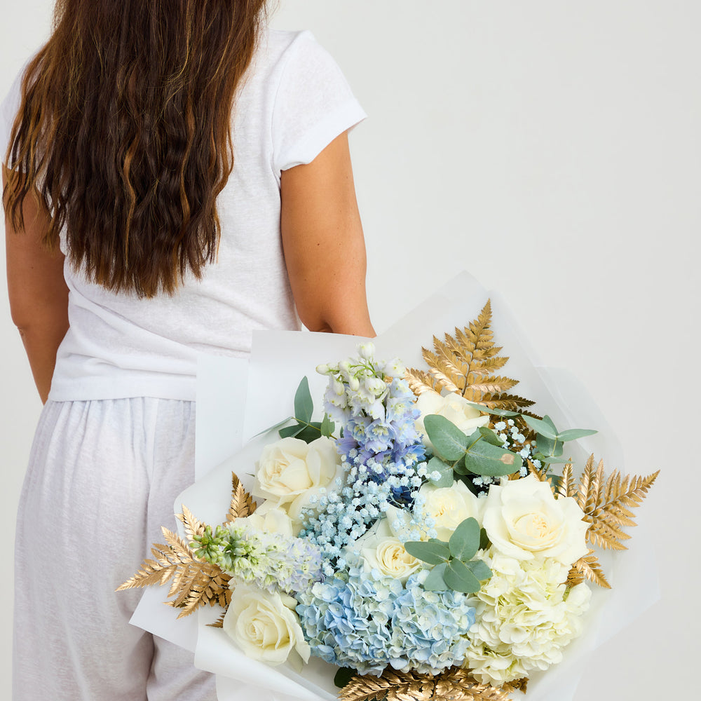 
                  
                    Blue with gold
                  
                