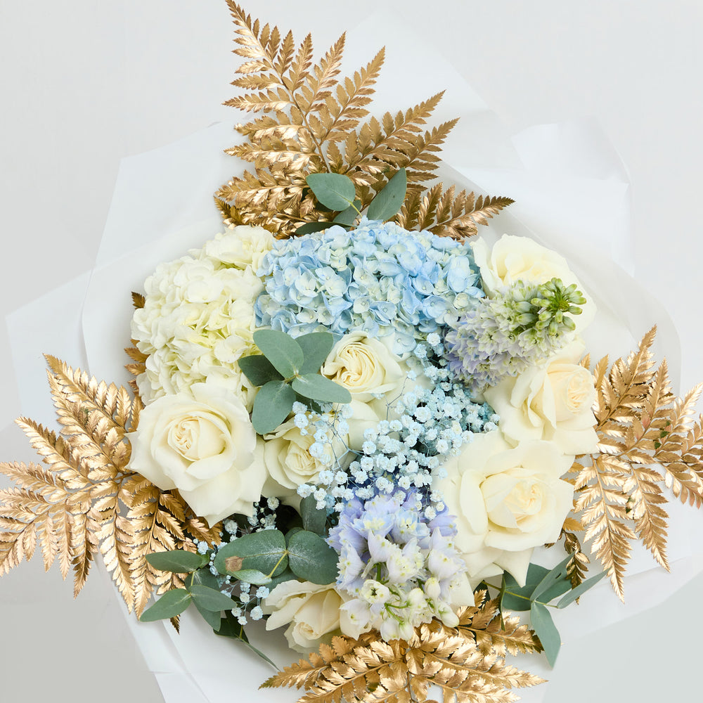 
                  
                    Blue with gold
                  
                