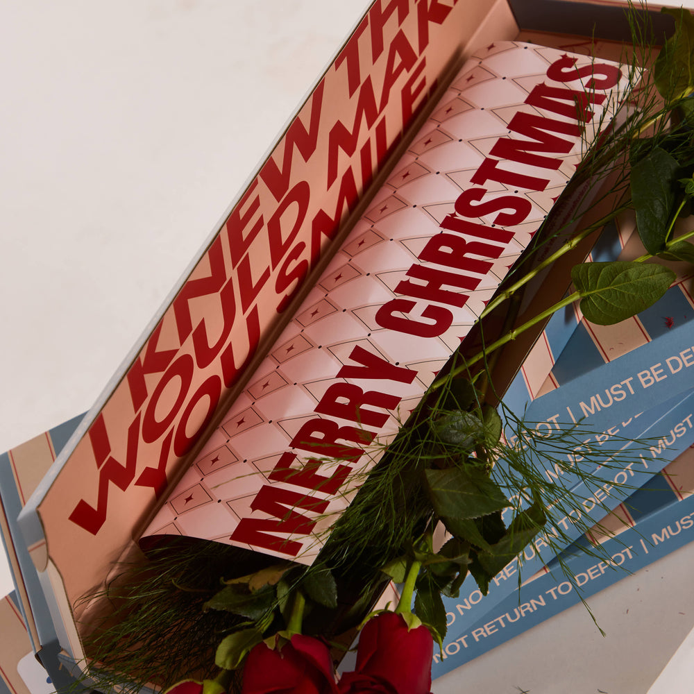 Christmas Letterbox Flowers | Red Roses by Post | Amelia Rose – Amelia ...