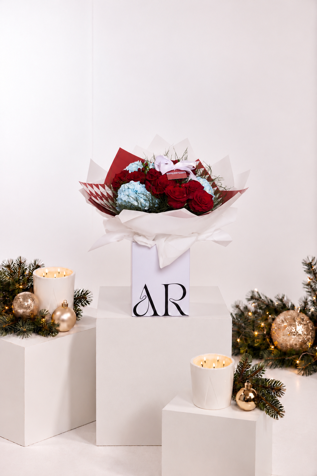 Red and Blue Christmas
