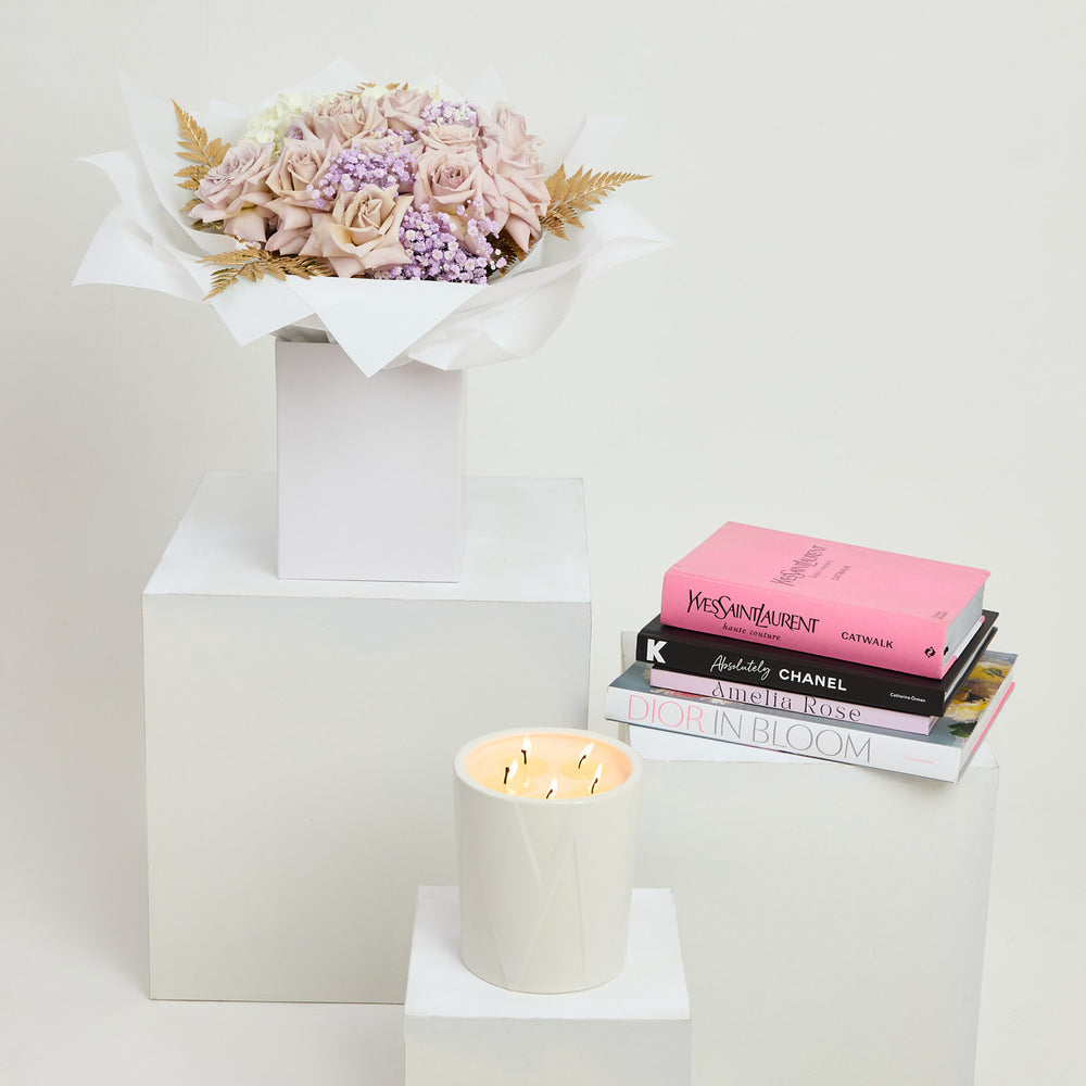 Soft Lilac & Gold