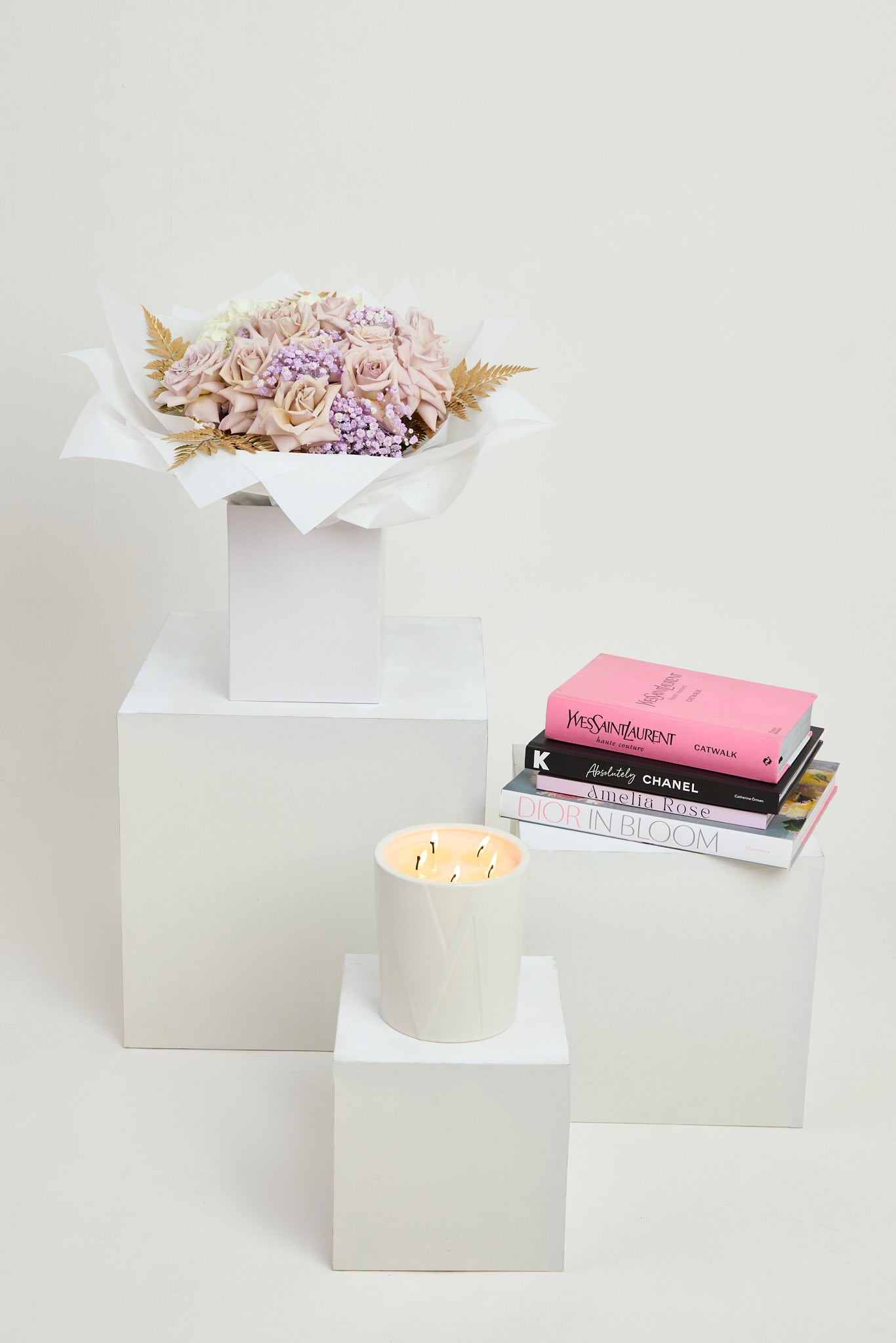Soft Lilac & Gold