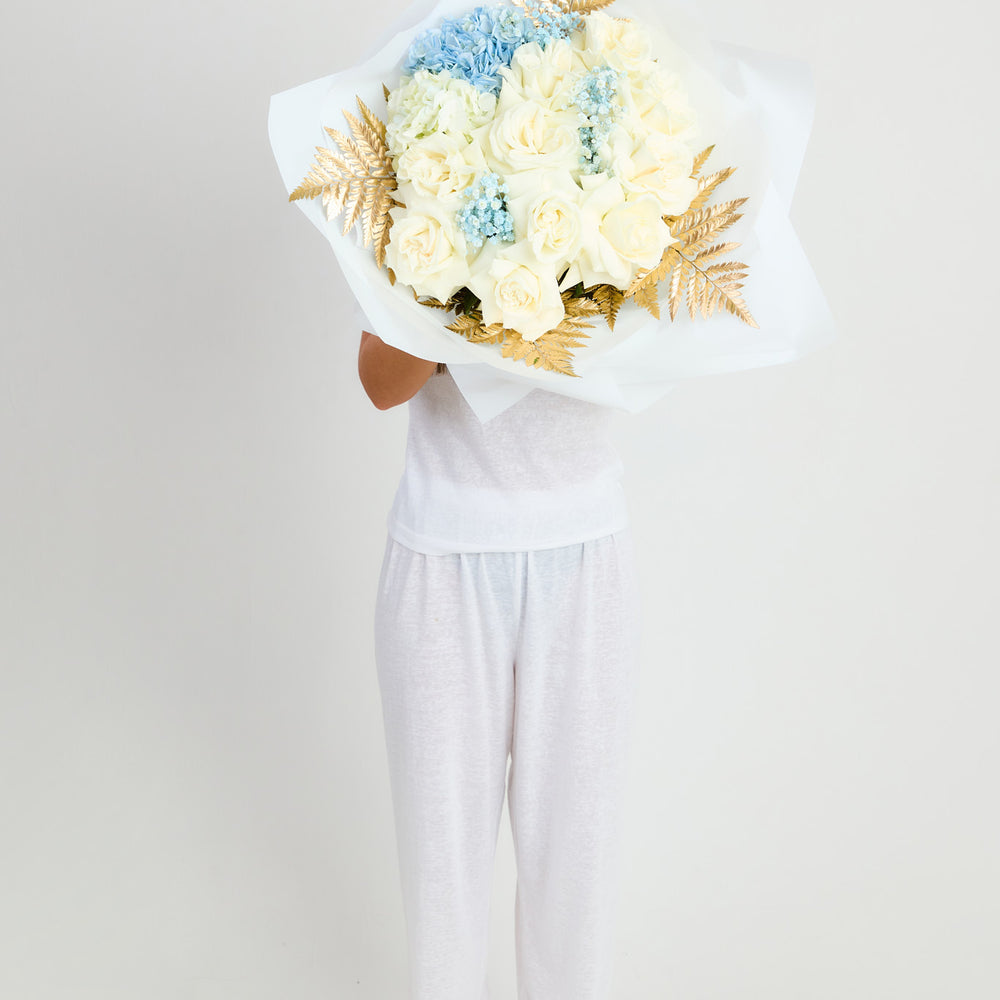 
                  
                    Soft Blue & Gold
                  
                