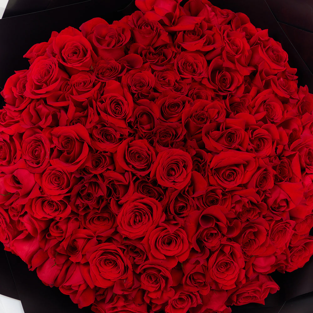 100 Red Roses